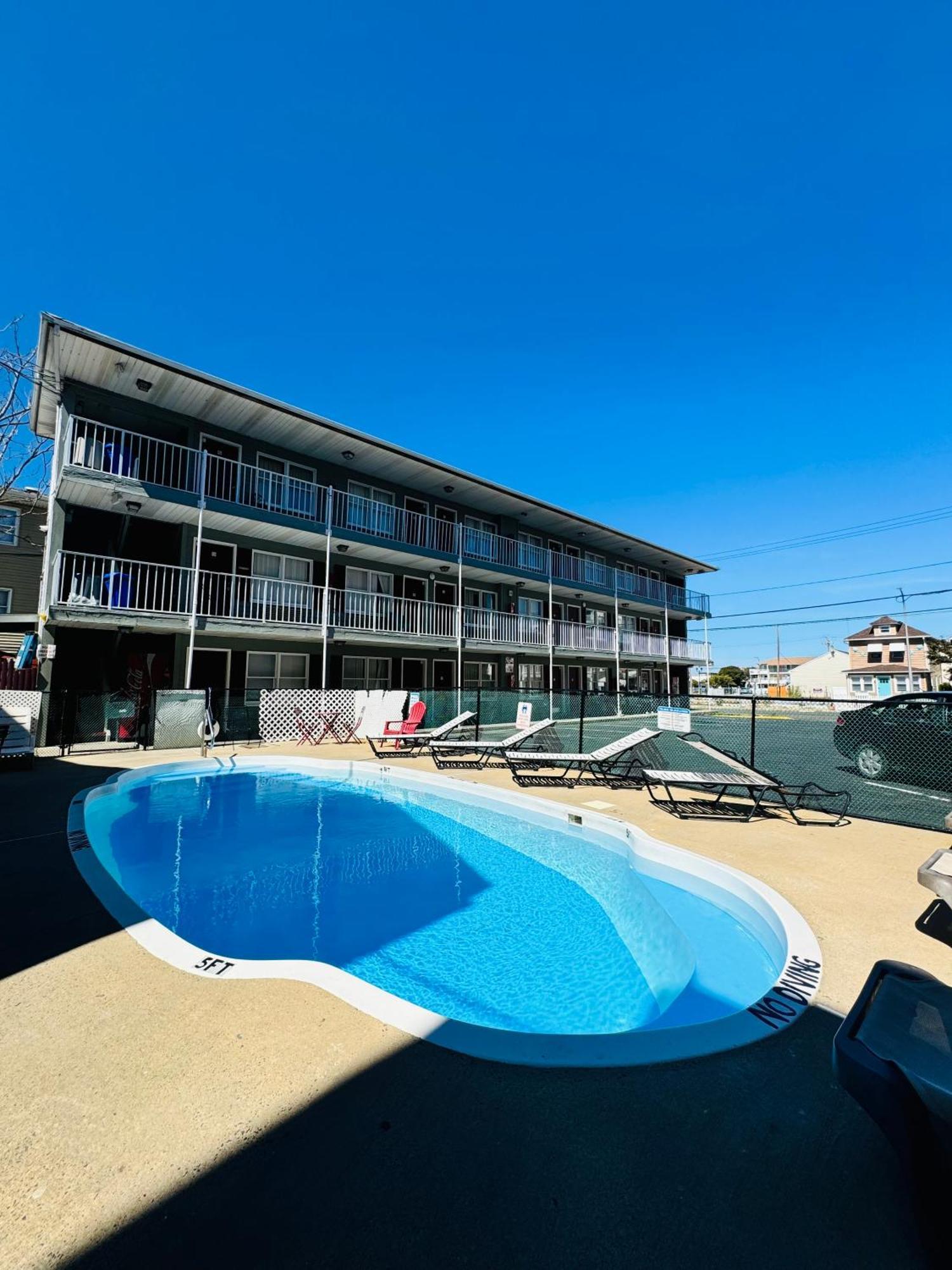 Seagem Motel And Apartments Seaside Heights Eksteriør bilde