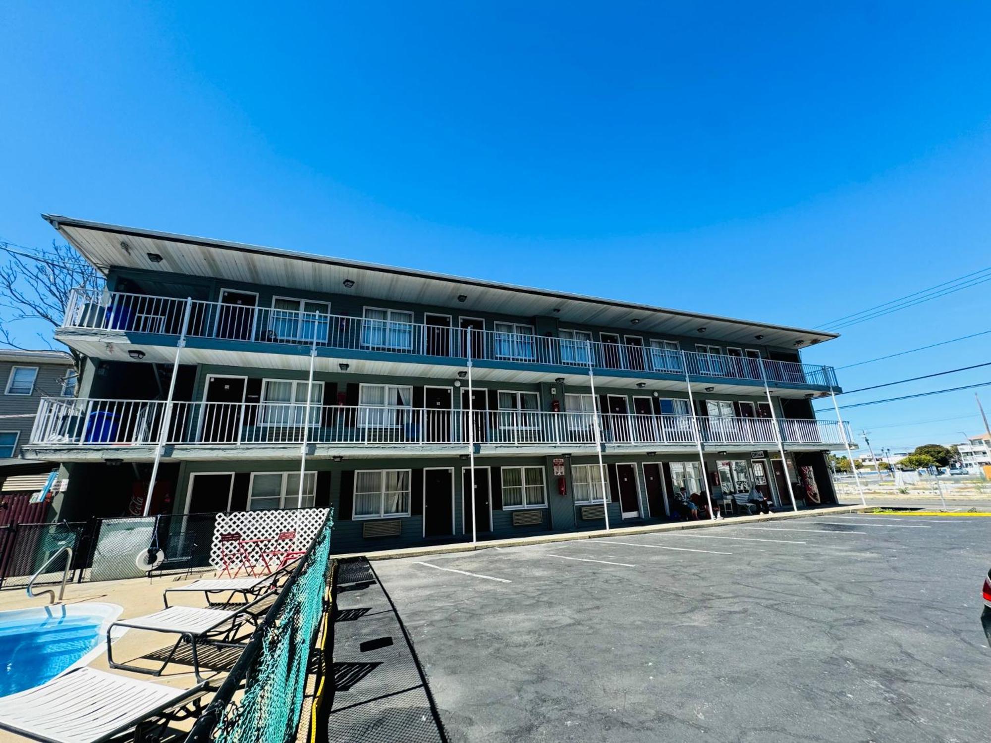 Seagem Motel And Apartments Seaside Heights Eksteriør bilde